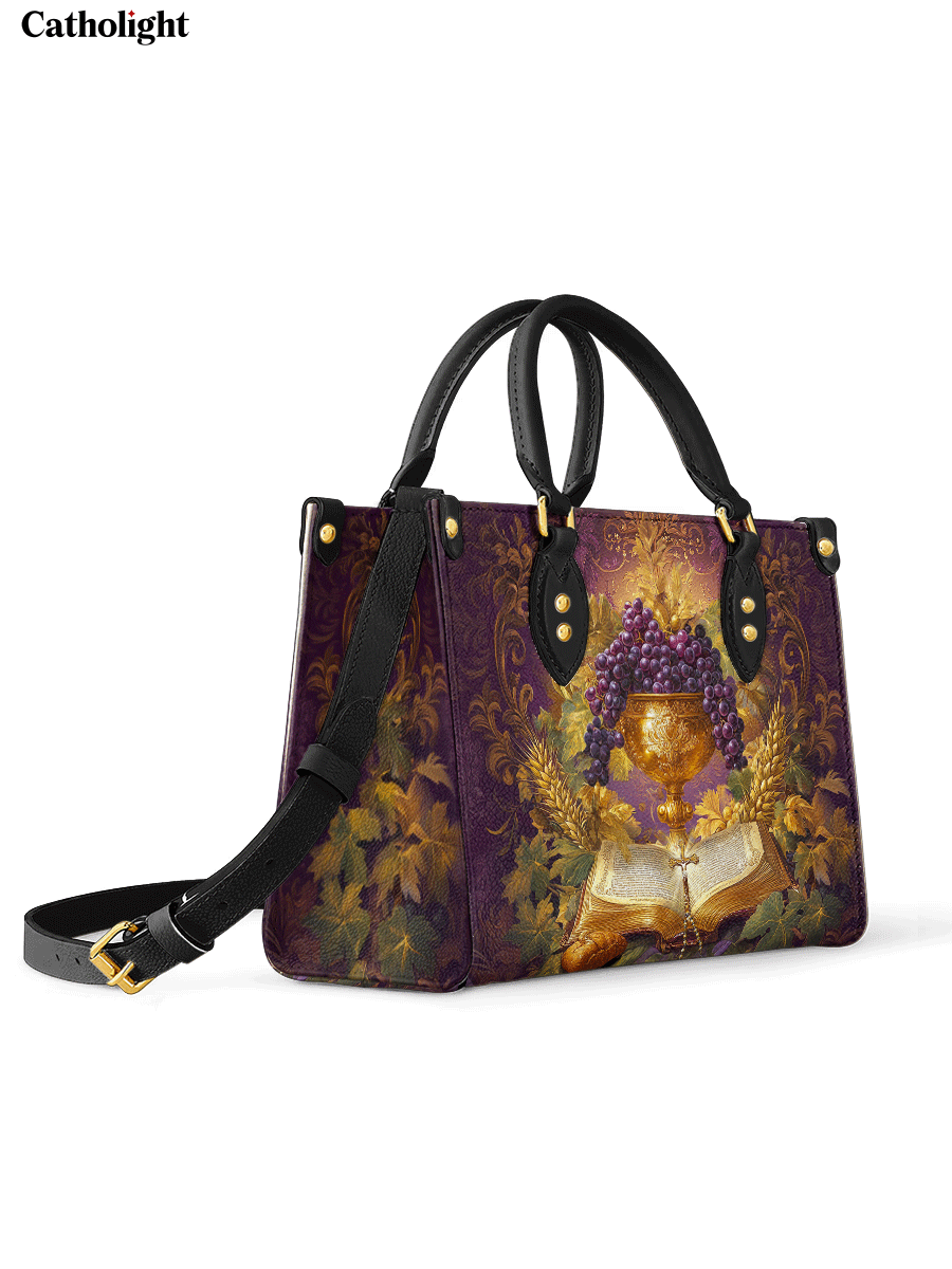 Divina  The Chalice of Abundance Leather Bag