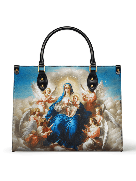 Divina Divine Ascension: The Heavenly Embrace Leather Bag