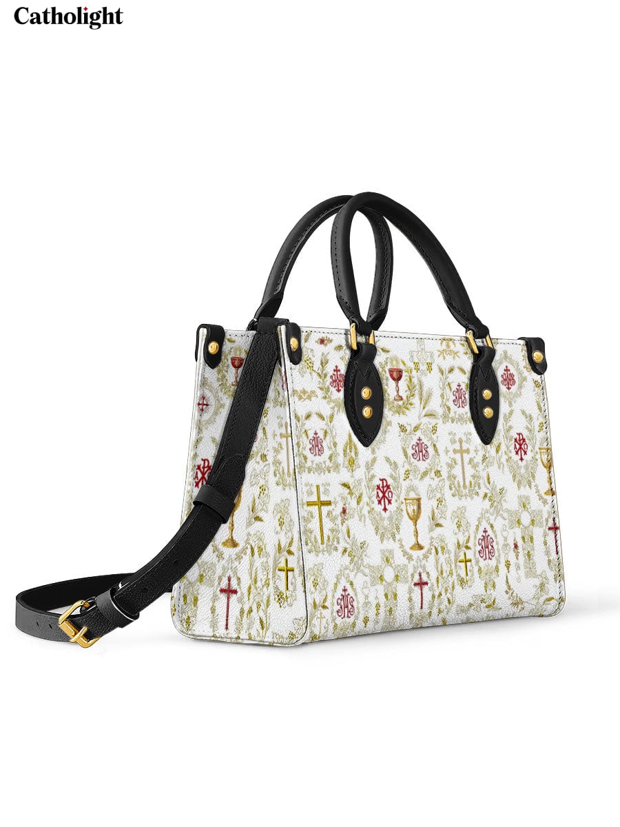 Divina  The Timeless Faith Leather Bag