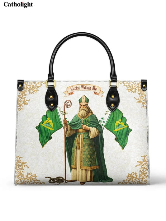 Divina  Saint Patrick's Devotion Leather Bag