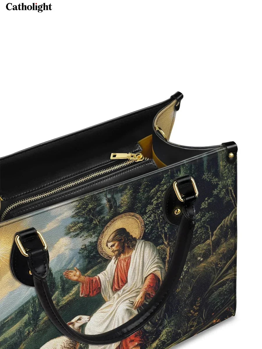 Divina  The Divine Shepherd's Grace Leather Bag