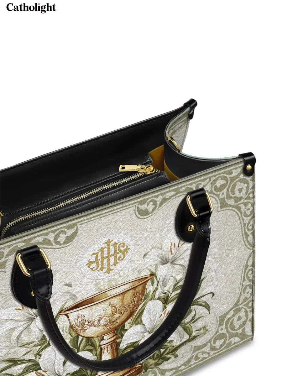Divina  The Holy Eucharist Leather Bag