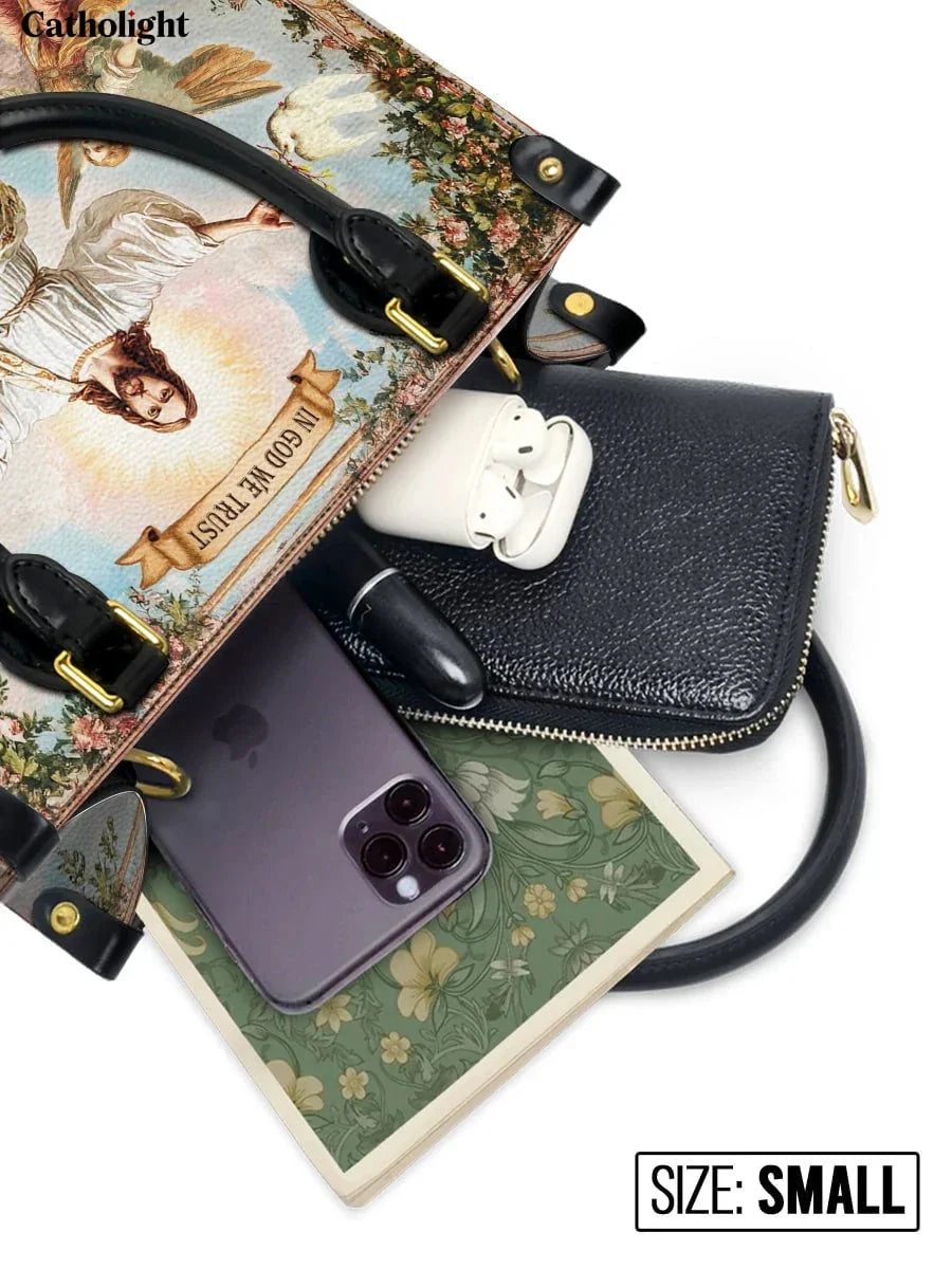 Divina  In God We Trust Leather Bag