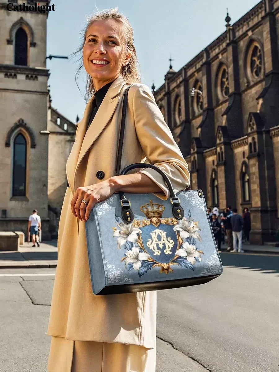 Divina  Sacred Devotion Leather Bag