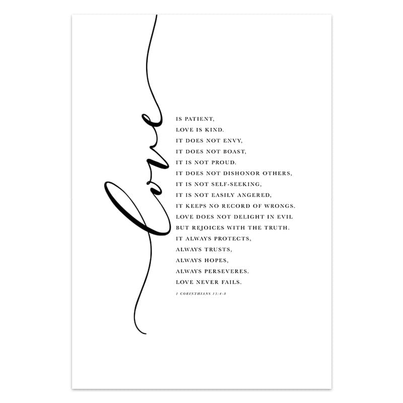 Handmade Christian Canvas Set - Bible Verses by Divina