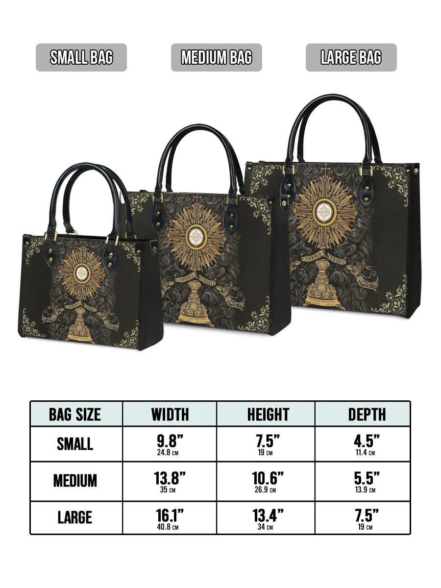 Divina  The Corpus Christi Elegance Leather Bag