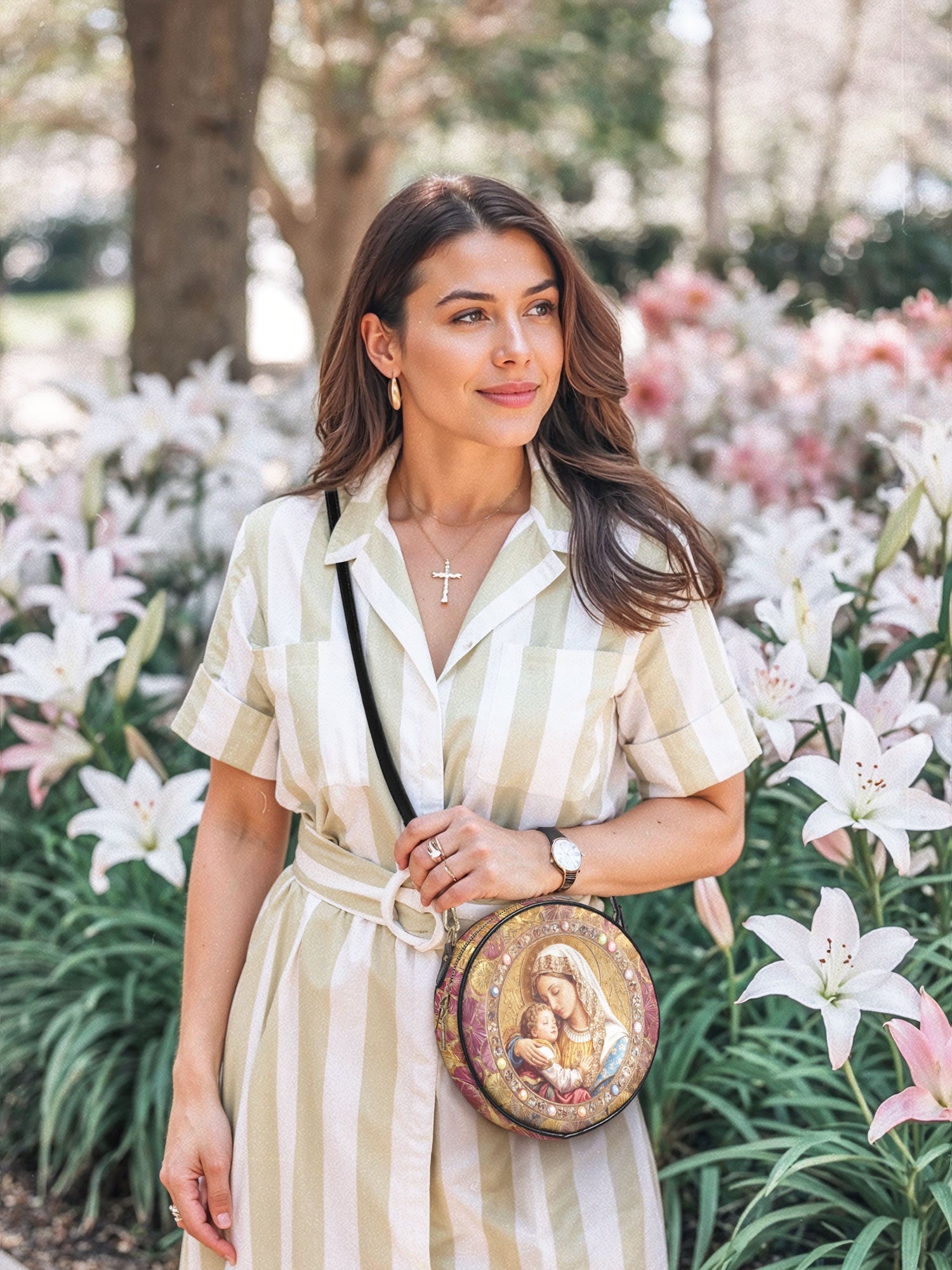 "Adora" Circle Crossbody Bag