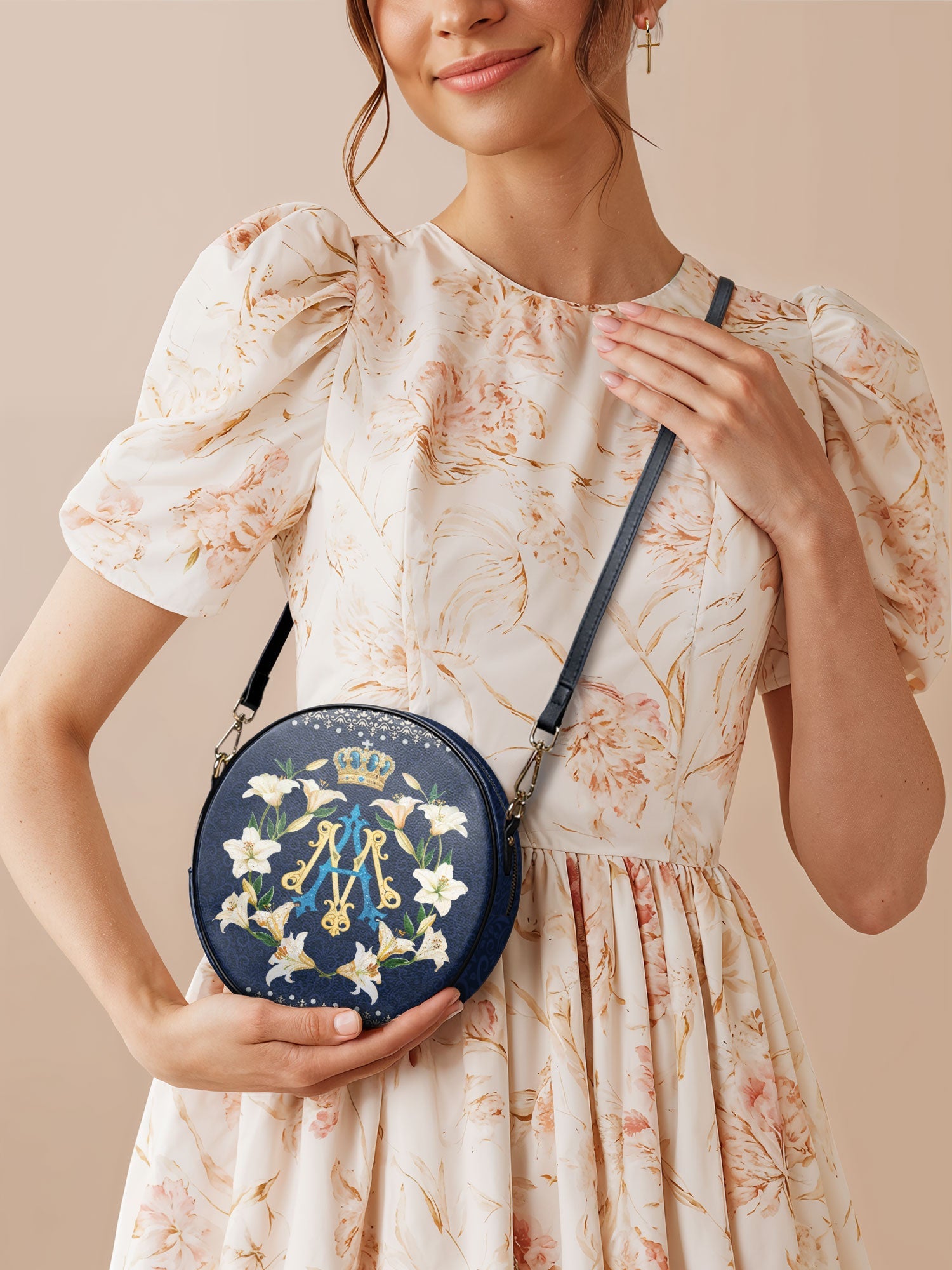 "Gloria" Circle Crossbody Bag