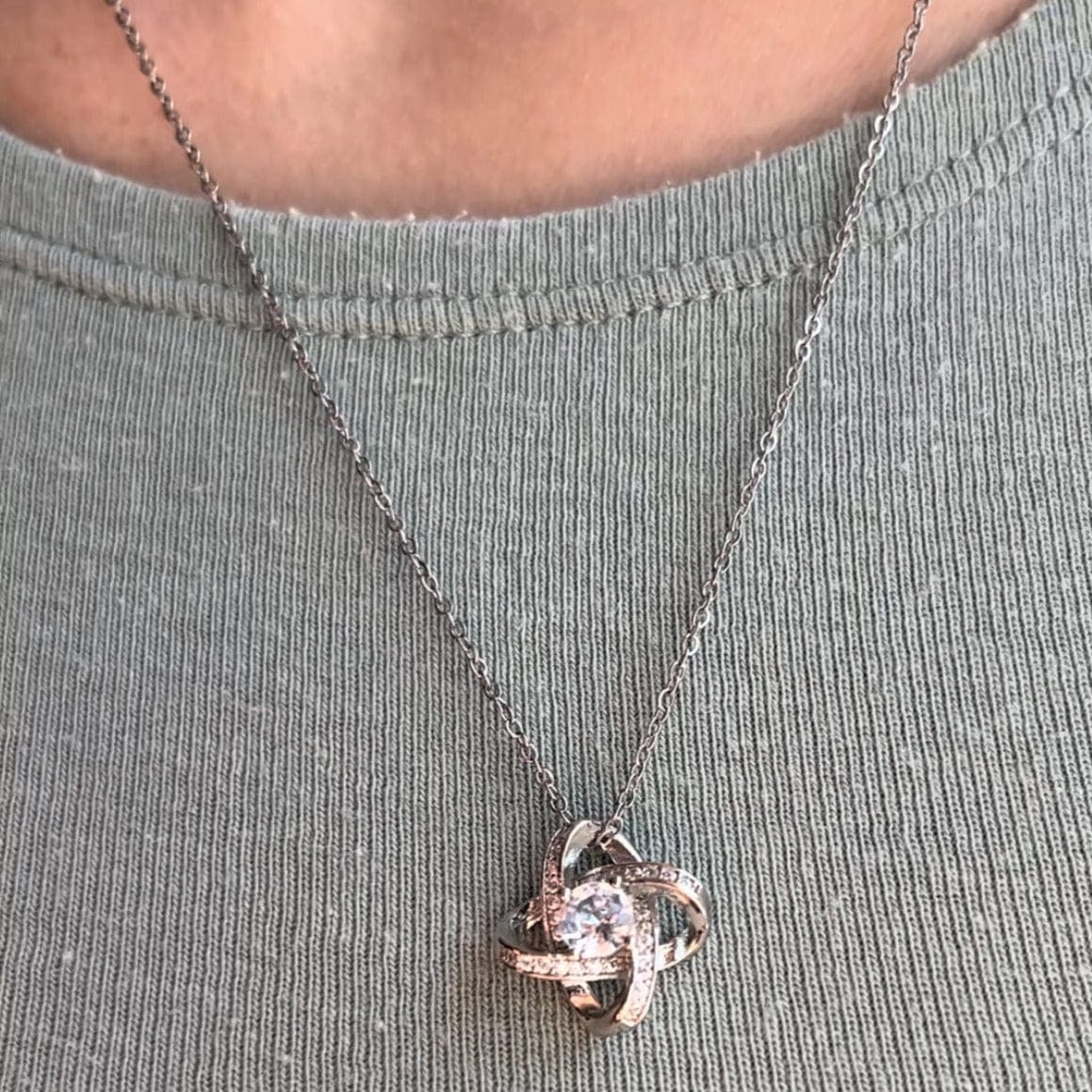 "To My Mom" STAR OF FAITH Necklace & I Love You Card