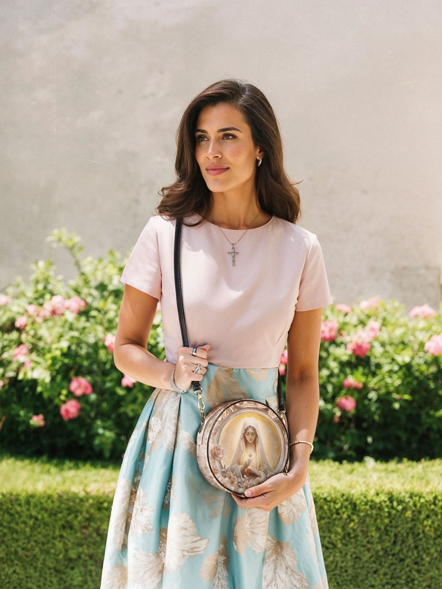 "Mystica" Circle Crossbody Bag