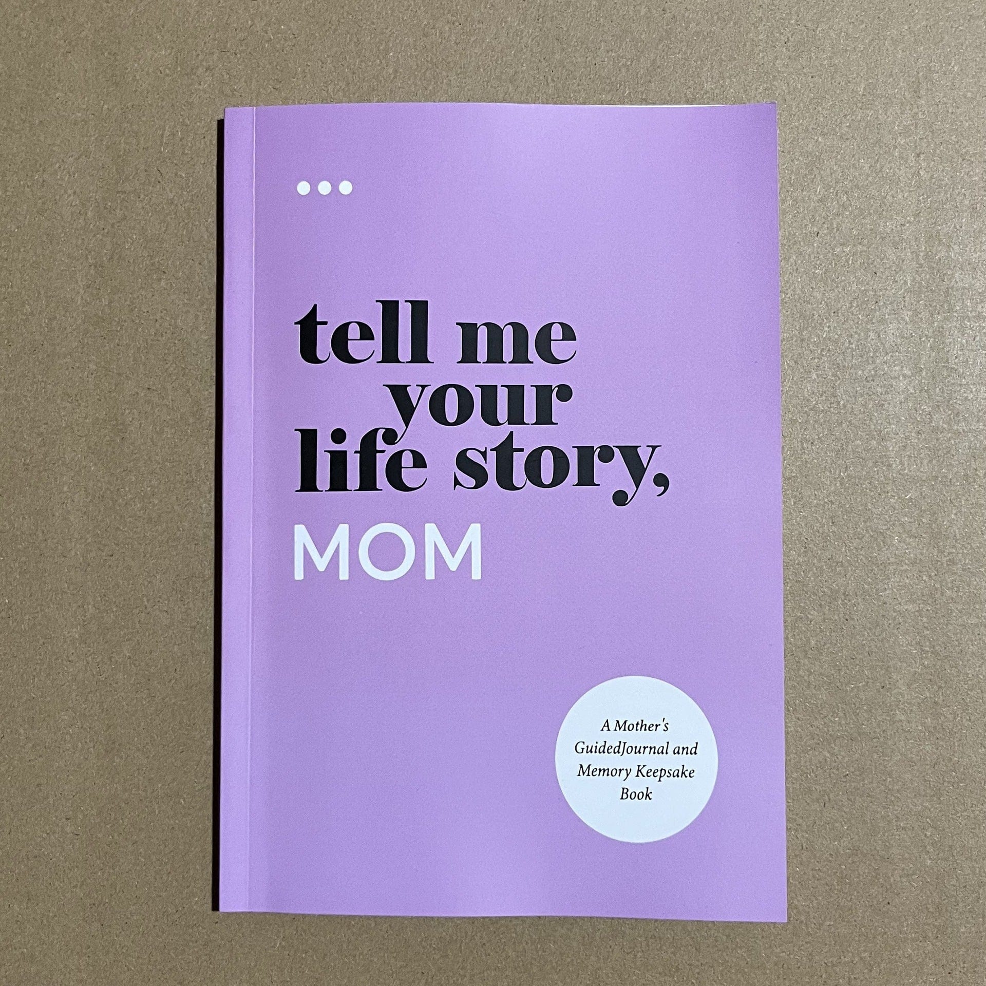 Tell Me Your Life Story Notepad