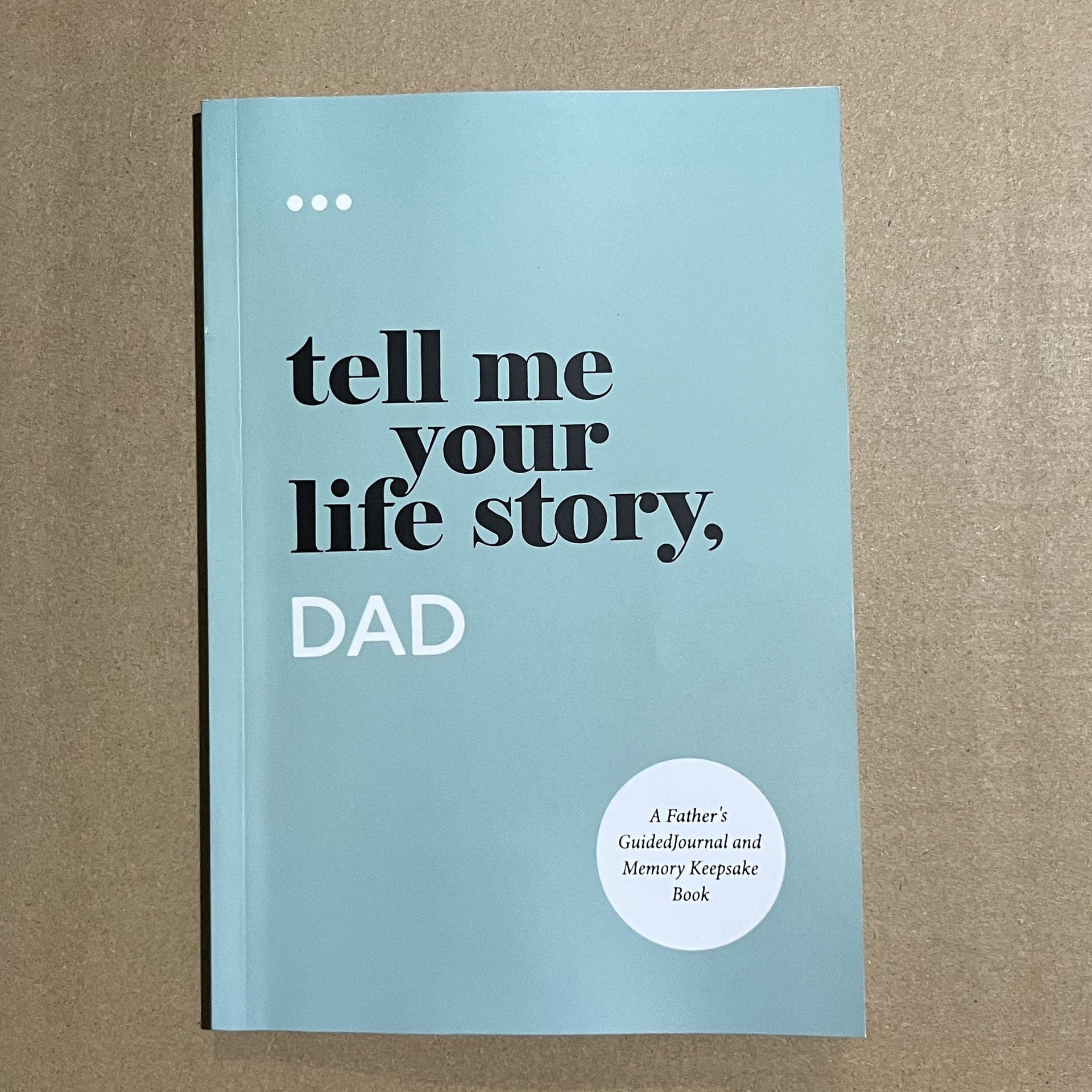 Tell Me Your Life Story Notepad