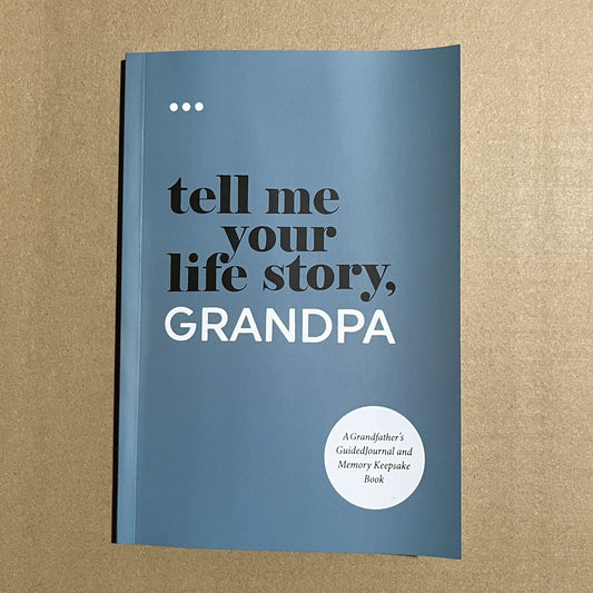 Tell Me Your Life Story Notepad