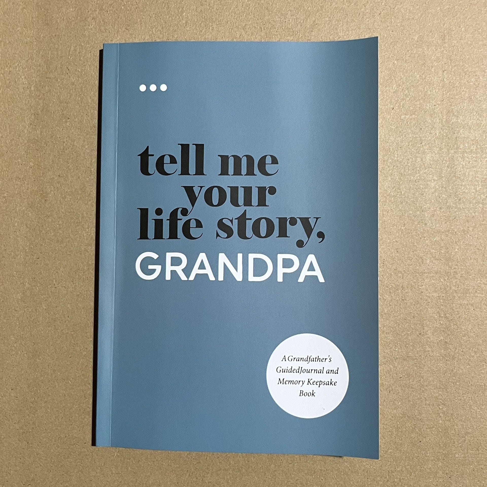 Tell Me Your Life Story Notepad