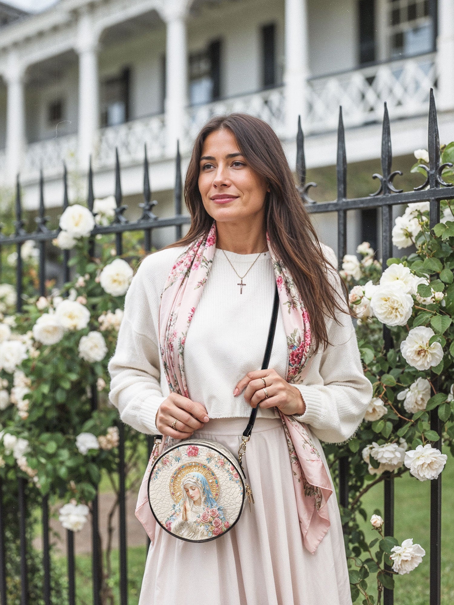 "Ora" Circle Crossbody Bag