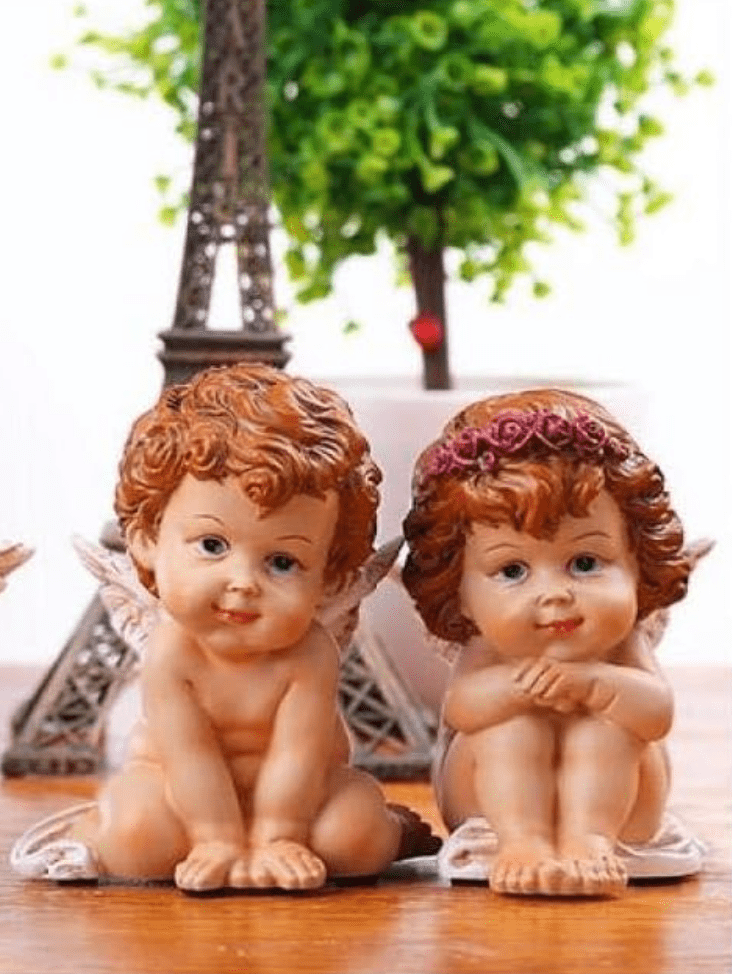 Handmade Cupid Angel Ornaments by Divina