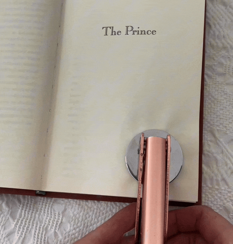 Divina Custom Book Embosser (Comes with free embosser gift box)