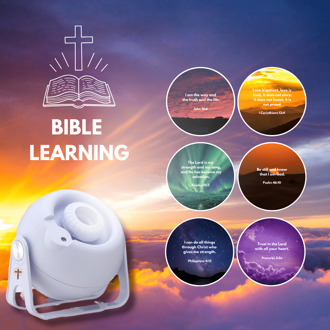 (KIDS GIFTING BUNDLE) Bible Galaxy Full Set (Bible Jar + Projector)