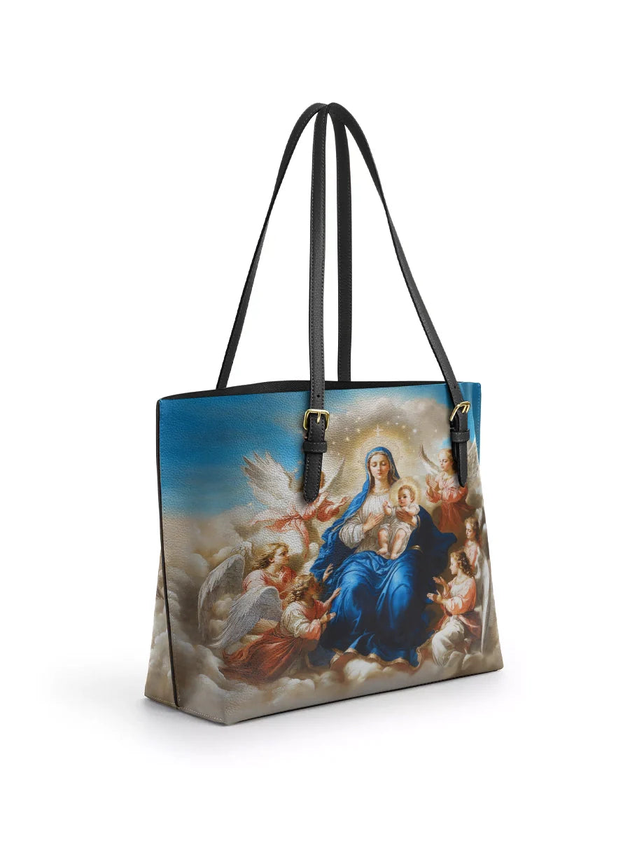 Divina The Ascension Leather Tote Bag