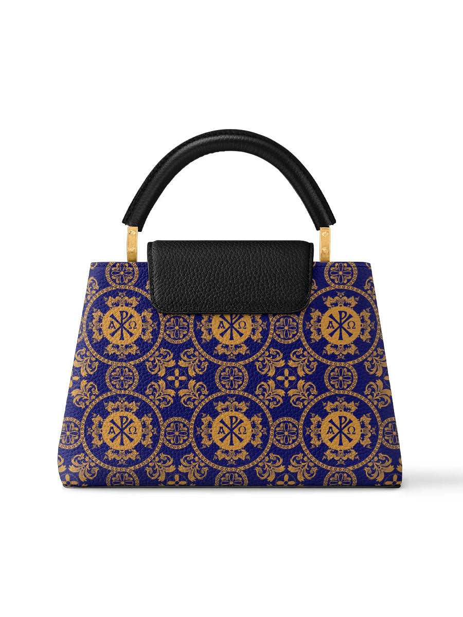 Divina Eternal Majesty Leather Satchel Bag