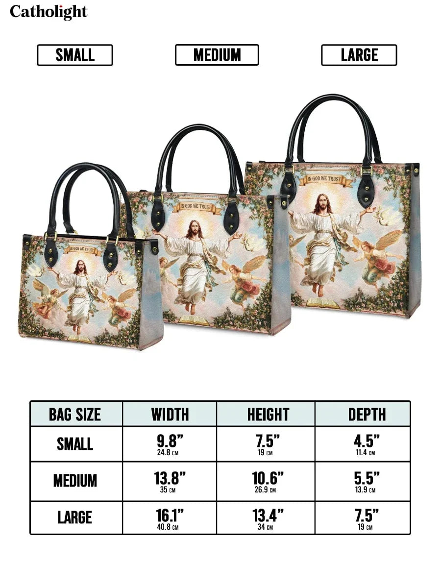 Divina  In God We Trust Leather Bag