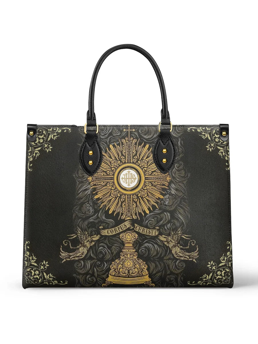 Divina  The Corpus Christi Elegance Leather Bag