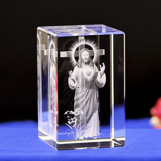 Handmade Jesus Themed 3D Mini Ornaments Crafted by Divina