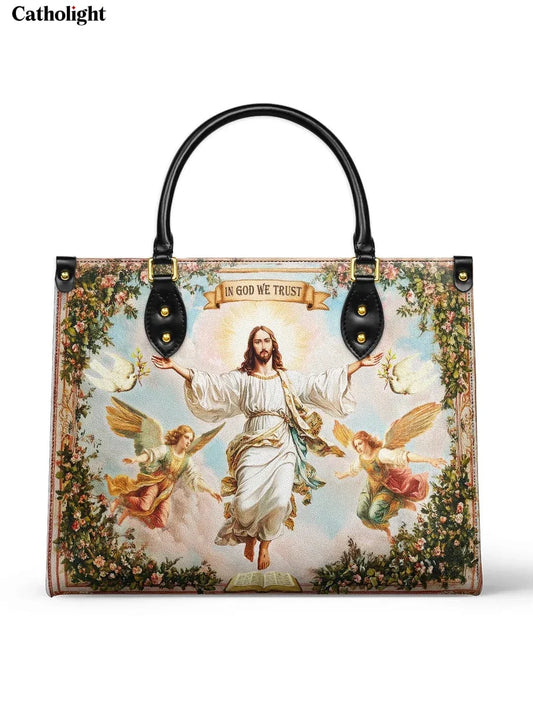 Divina  In God We Trust Leather Bag