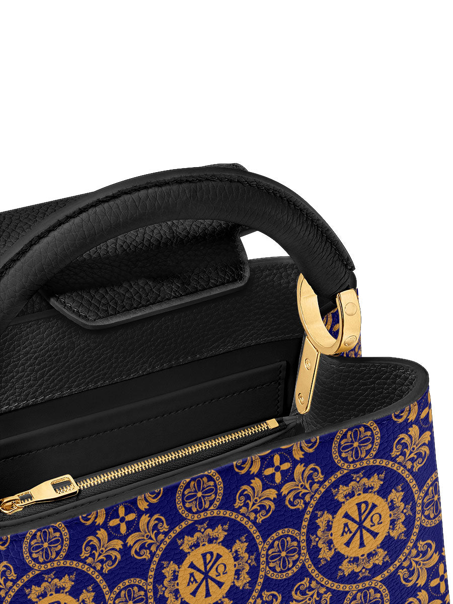 Divina Eternal Majesty Leather Satchel Bag