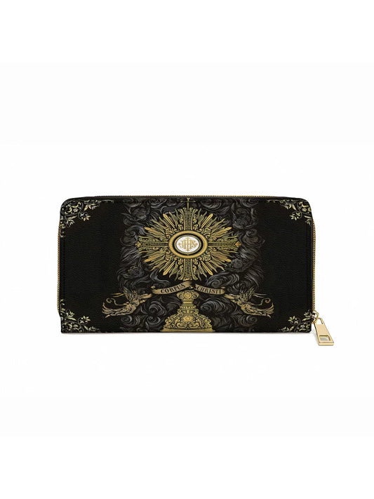 Divina  The Corpus Christi Elegance Leather Wallet Purse