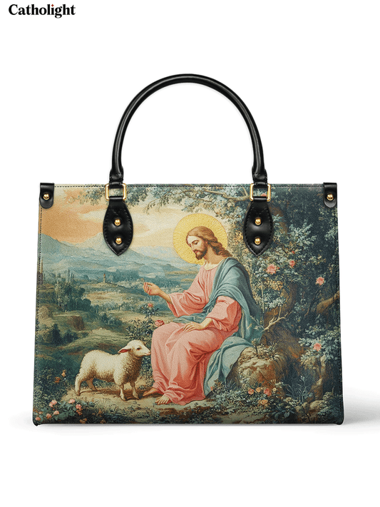 Divina  The Shepherd's Grace Leather Bag