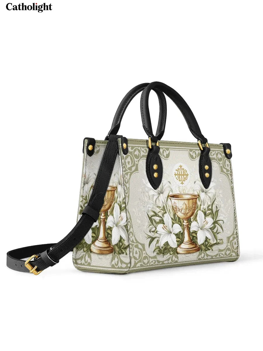 Divina  The Holy Eucharist Leather Bag