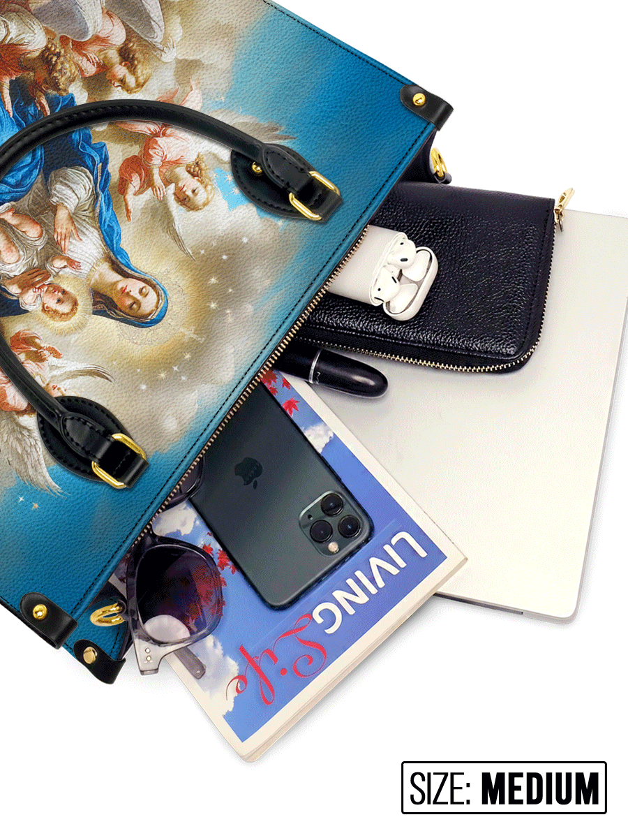 Divina Divine Ascension: The Heavenly Embrace Leather Bag