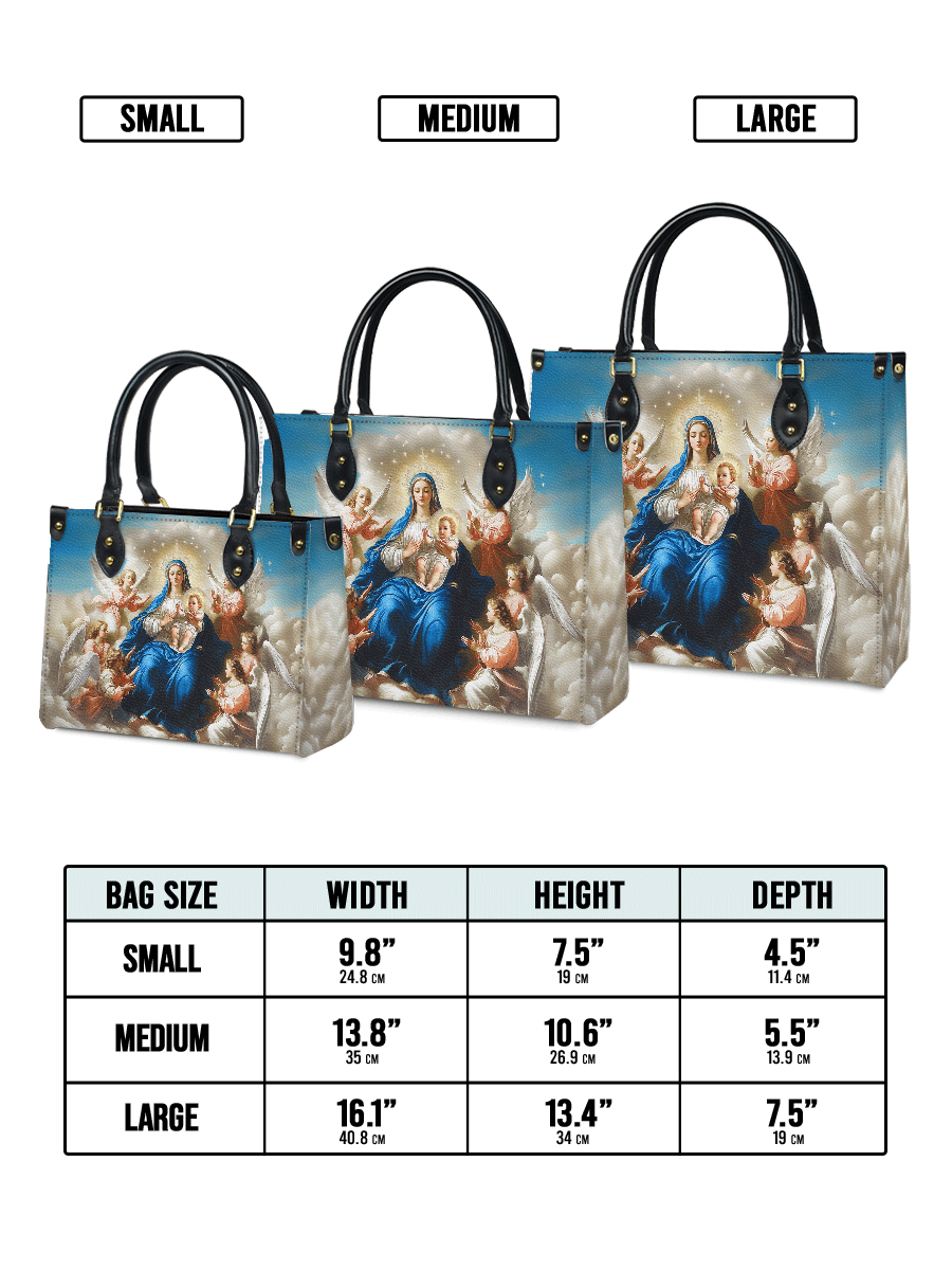 Divina Divine Ascension: The Heavenly Embrace Leather Bag