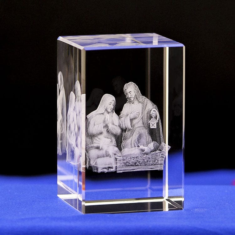 Handmade Jesus Themed 3D Mini Ornaments Crafted by Divina