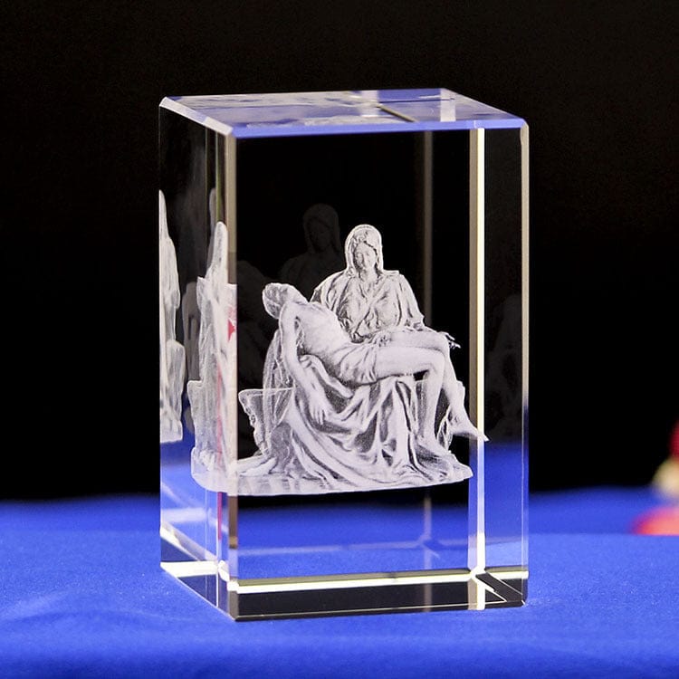 Handmade Jesus Themed 3D Mini Ornaments Crafted by Divina