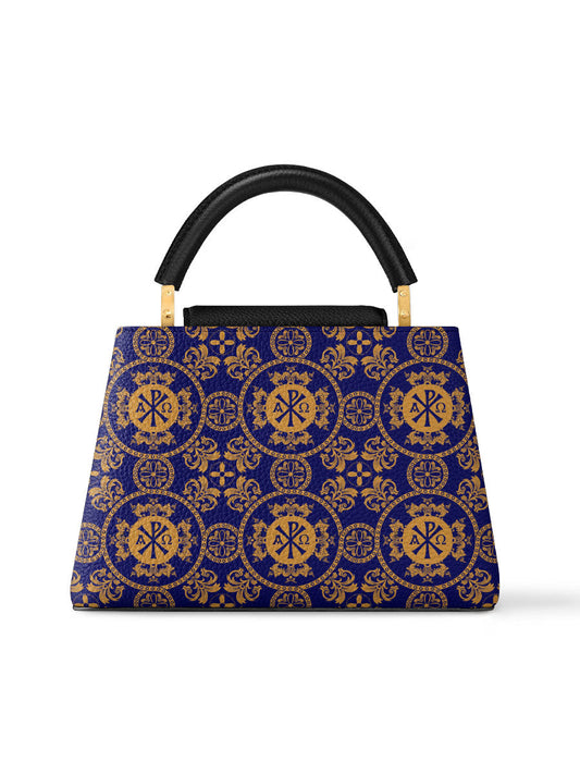 Divina Eternal Majesty Leather Satchel Bag