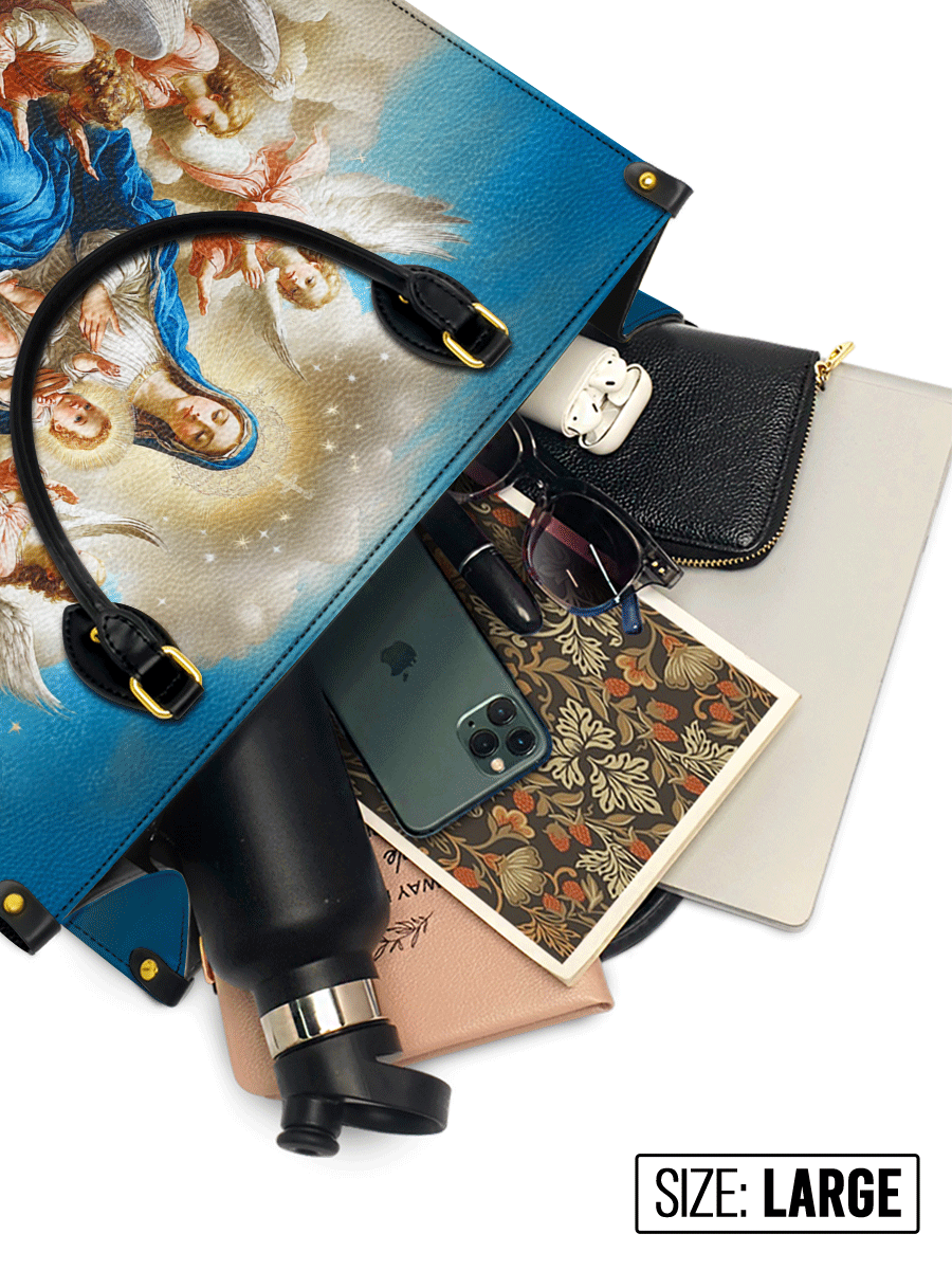 Divina Divine Ascension: The Heavenly Embrace Leather Bag