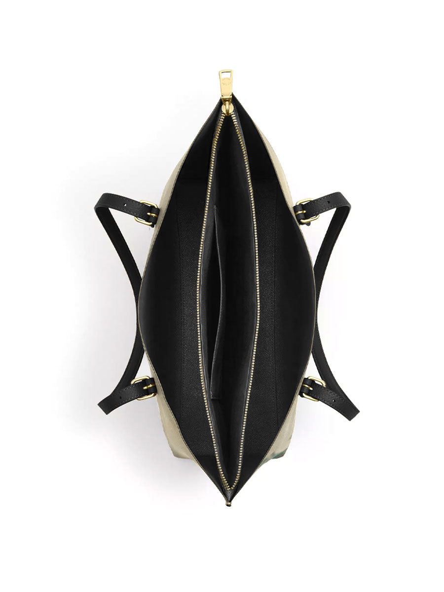 Divina Divine Mother’s Embrace Leather Tote Bag