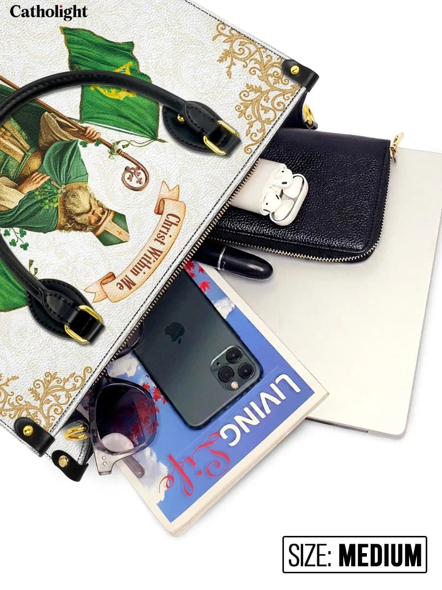 Divina  Saint Patrick's Devotion Leather Bag