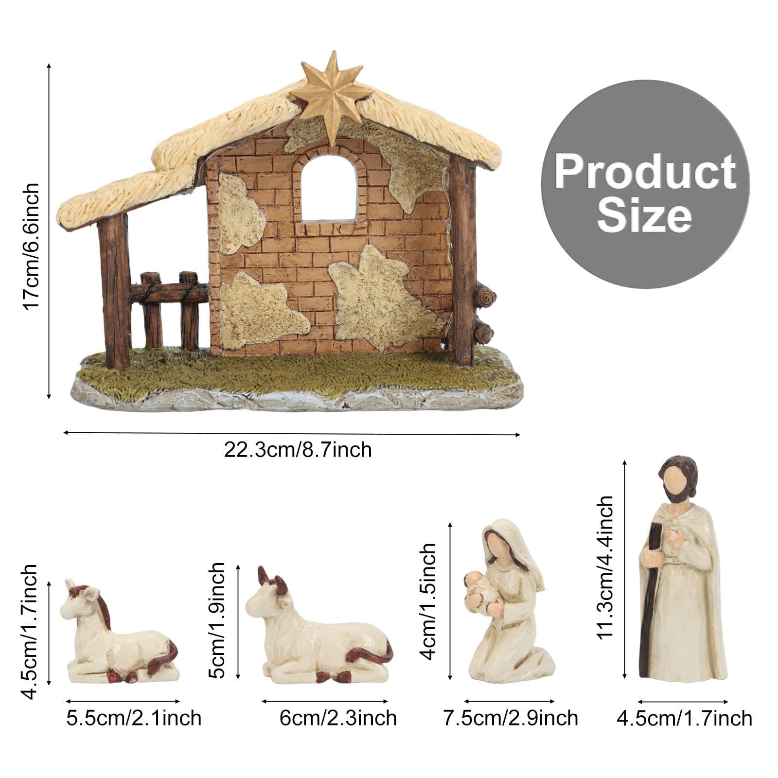 Jesus Descent Decor Set – 5pcs by Divina