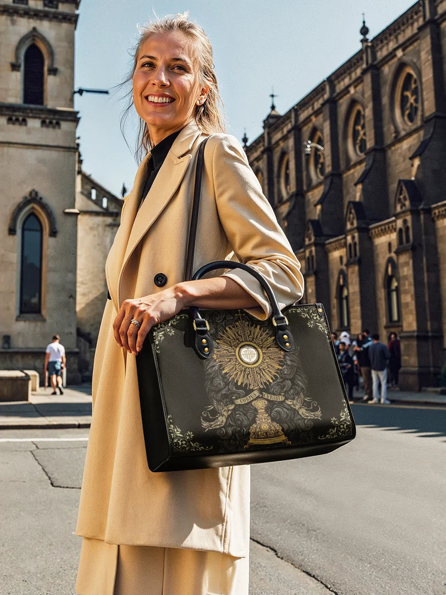 Divina  The Corpus Christi Elegance Leather Bag
