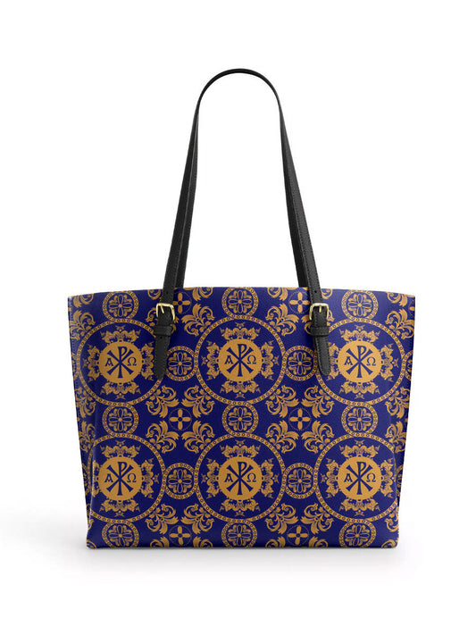 Divina  Eternal Majesty Leather Tote Bag