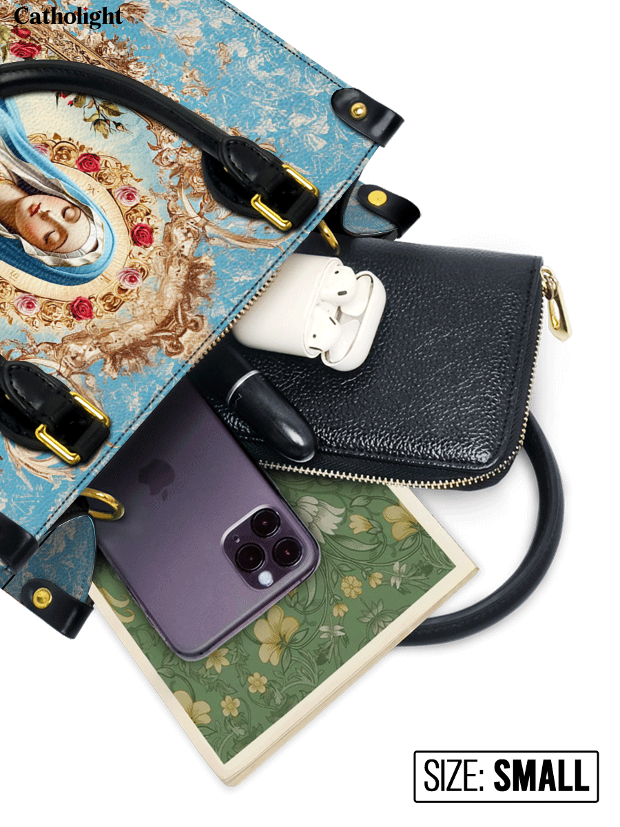 Divina  Our Lady of Grace Leather Bag