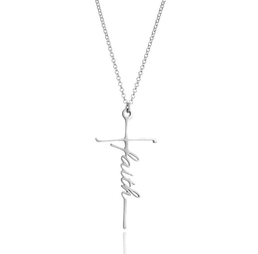 "FAITH" Necklace by Divina