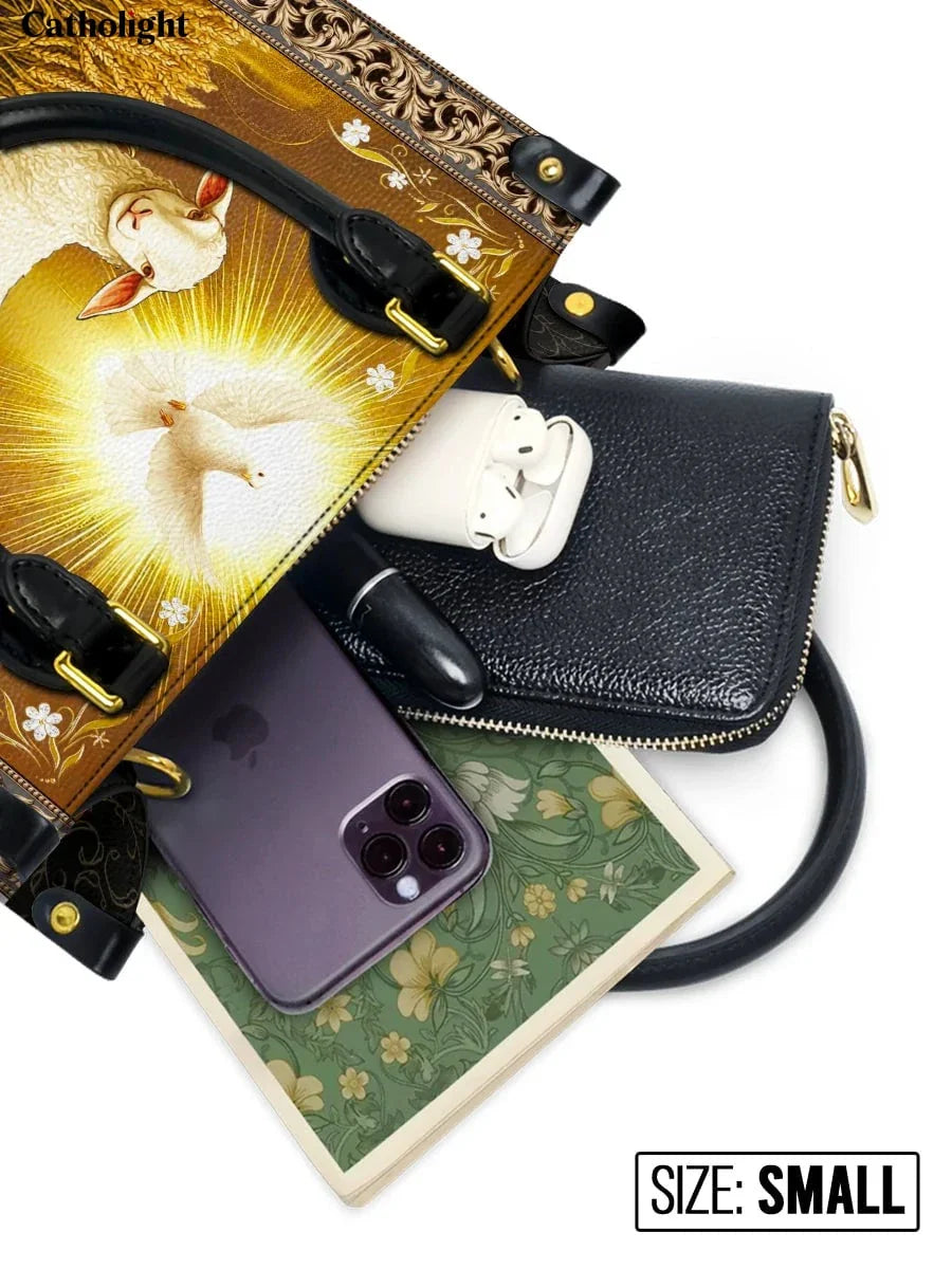 Divina  The Lamb Of Redemption Leather Bag