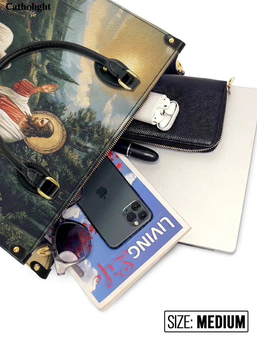 Divina  The Divine Shepherd's Grace Leather Bag