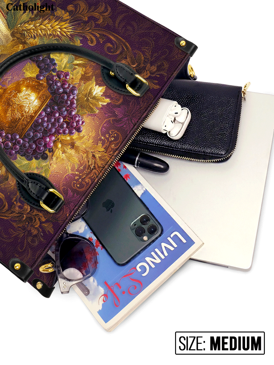 Divina  The Chalice of Abundance Leather Bag