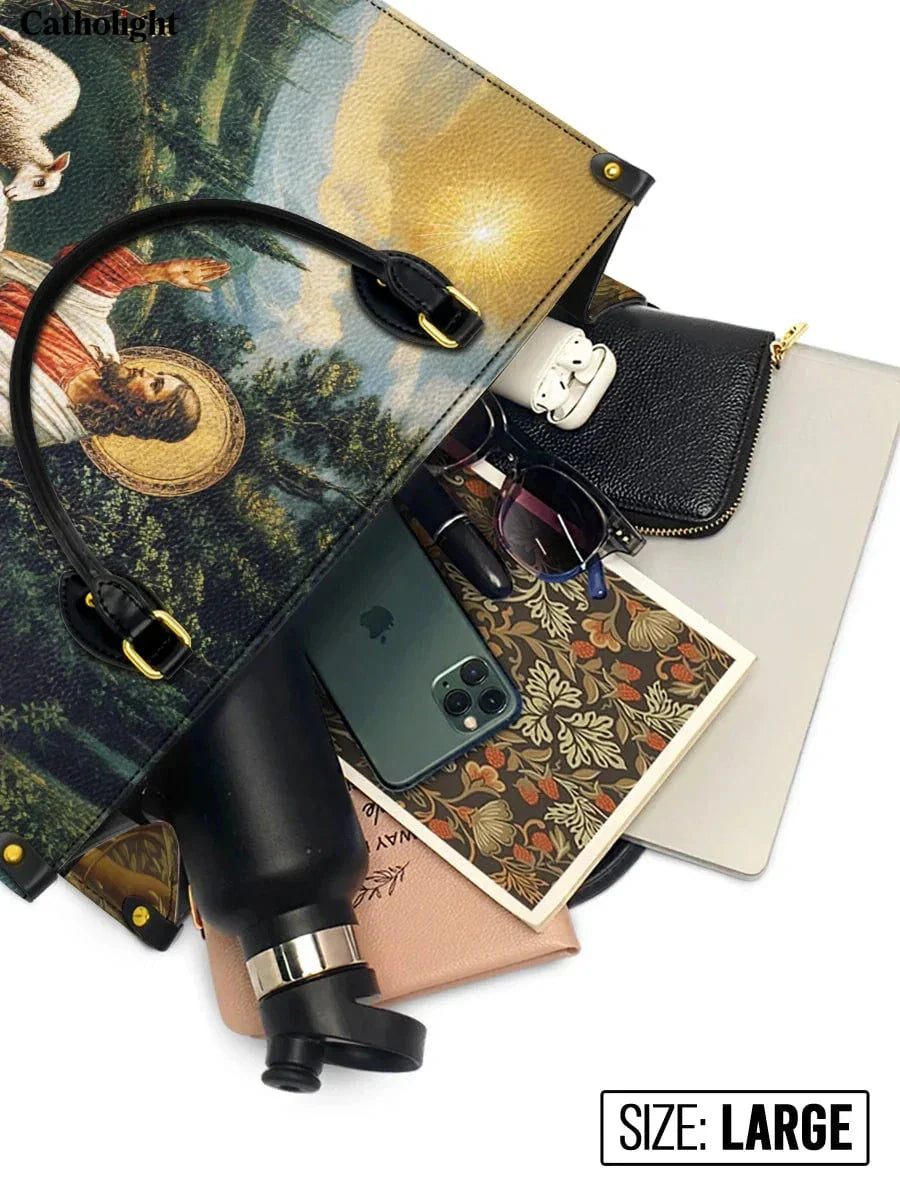 Divina  The Divine Shepherd's Grace Leather Bag