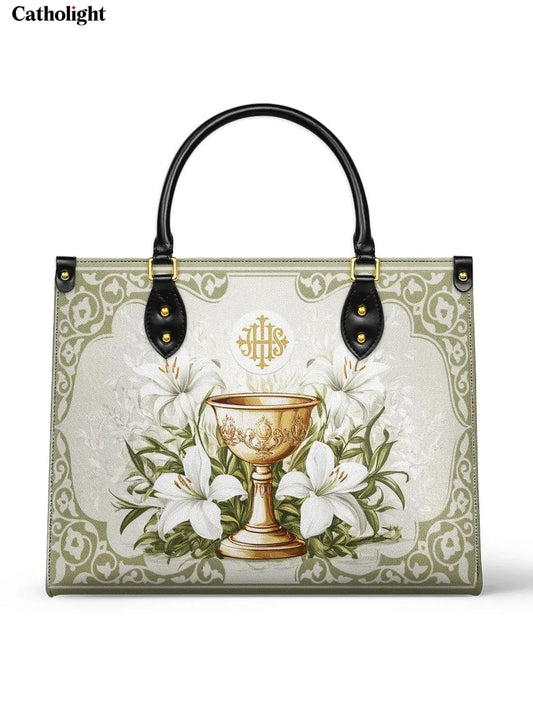 Divina  The Holy Eucharist Leather Bag